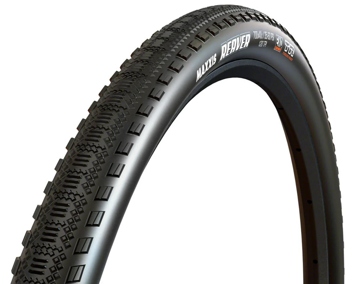 Maxxis Reaver Tubeless Gravel Tire (700c) (40mm) (Dual/EXO) (Black)